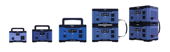 Pro-tragbares Batterie-Volumen 1306.8Wh des 1200w Kraftwerk-10kg