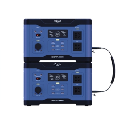 Tragbares Kraftwerk PD65W im Freien 600W mittler mit dynamischer Anzeige LCD