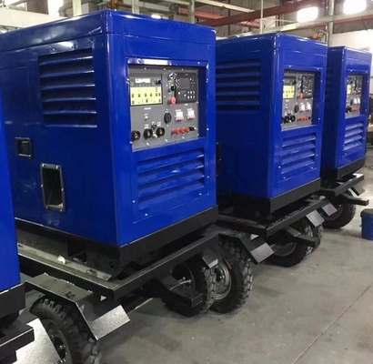 dieselbetriebene Steuerung Generators Turbochargeds LCD des Schweißer-600A