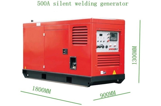 Dieselgenerator-Bogen-schwanzlose Selbsterregung des schweißgerät-500A