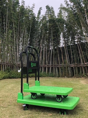 Faltbarer SILENT Faltbarer Plattformwagen Trolley 180/330 kg Polypropylen-Deck