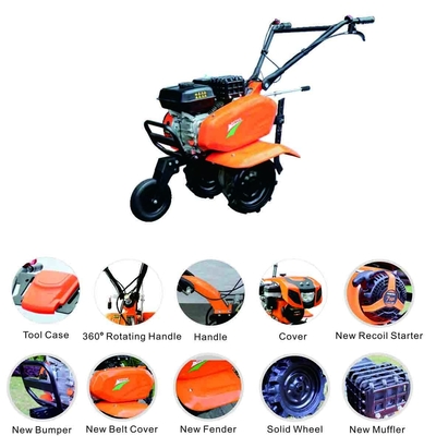 GT750-H Mini Power Belt Tiller 600 - 750mm bebauende Breite