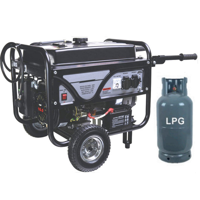 Generator-Satz-Flüssiggas NG des Dualkraftstoff-2.2KVA tragbarer elektrischer ruhiges 68db gasen