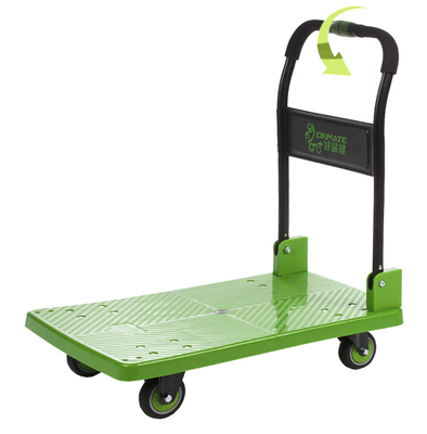 Haltbare STILLE 330KG faltende Hochleistungslaufkatze Dolly Cart With Wheels