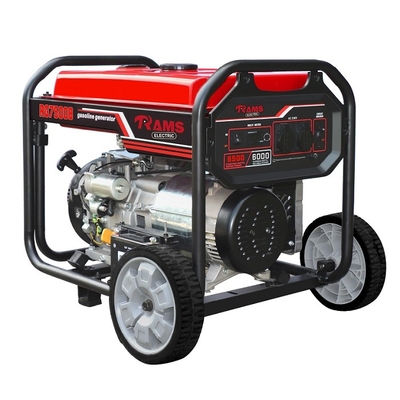 Der Platten-B Handelsklasse tragbares Gas-elektrische der Generator-6kw 420cc