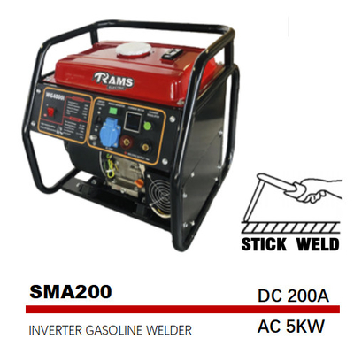 tragbarer des Treibstoff-200A Kraftstofftank Stock-Schweißstromerzeuger-Handdes anfangs15l