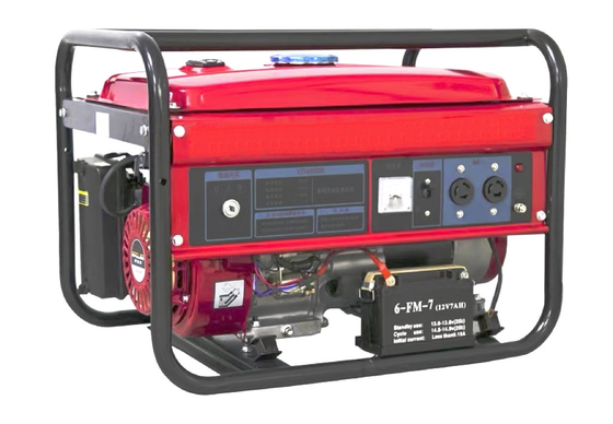 Anschlag-einzylindrige Maschine des Treibstoff 3kw Benzin-tragbarer Generator-170F 4