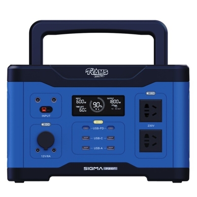 Tragbares Kraftwerk PD65W im Freien 600W mittler mit dynamischer Anzeige LCD