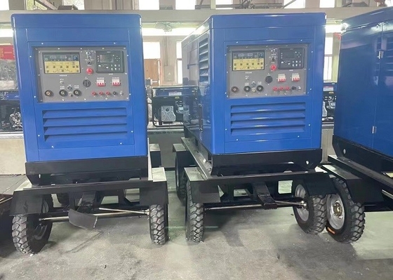 dieselbetriebene Steuerung Generators Turbochargeds LCD des Schweißer-600A