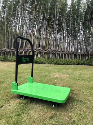 Verschleißfester Rollwagen mit klappbarer Plattform und Rädern, leise, 330 kg, strapazierfähig