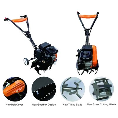 Verschiebungs-Benzinmotor GT400 Mini Power Belt Tiller 77ml