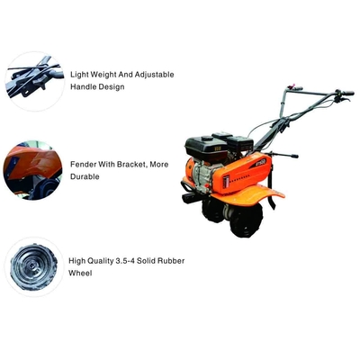 GT500 Mini Power Belt Tiller 600 - 750mm bebauende Breite