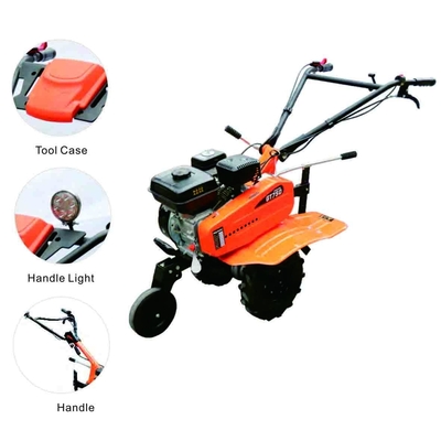 GT750 Mini Power Belt Tiller 600 - 750mm bebauende Breite Front Wheel