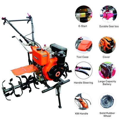 Maschinen-Modell GT1350D Mini Power Gear Tiller Diesel RS186 800 - 1350mm bebauende Breite