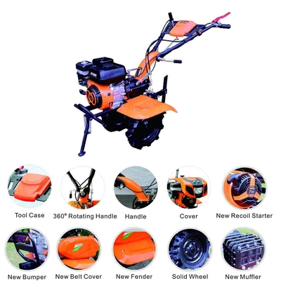 GT1000-H Mini Power Gear Tiller 750 - 1000mm bebauende Breite