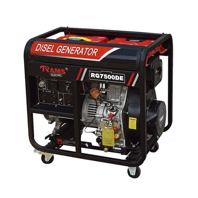 190FD tragbarer elektrischer Generator 60HZ 6kw Diesel-Genset 120V 220V 240V