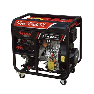 190FD tragbarer elektrischer Generator 60HZ 6kw Diesel-Genset 120V 220V 240V