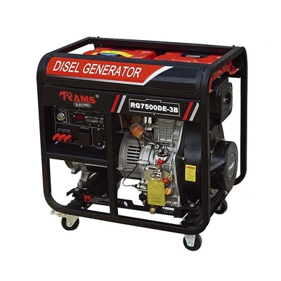 190FD tragbarer elektrischer Generator 60HZ 6kw Diesel-Genset 120V 220V 240V