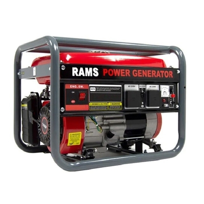 Tragbare 2,2 Kilowatt des Treibstoff-Generator-196cc Verschiebungs-mit Spannungswahlschalter