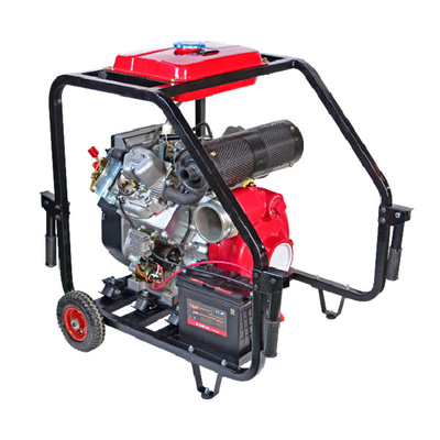 Doppelter Anschlag der Zylinder-Dieselmotor-Feuerlöschpumpe-5RPM 4 4-Zoll-Wasserpumpe