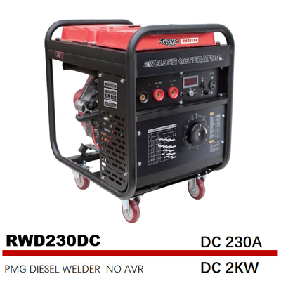 Maschinen-Schweißer TIG Diesel Welding Generatorss 230A Generator-192FE