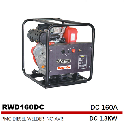 Diesel- Schweißstromerzeuger-Mittelfrequenz-Maschine 178F DCs 1.8kw