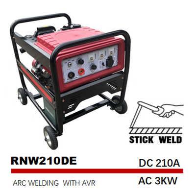 Bogen Gen Diesel Welder des SMAW-Mittelfrequenzstock-Schweißstromerzeuger-12.5L 210A