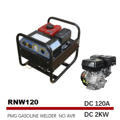 motorgetriebene Schweißer PMG-Dauermagnetgeneratoren des Benzintank-3.6L