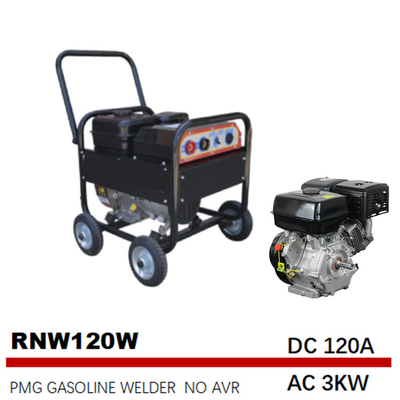 RNW120W-Treibstoff 120 Ampere-Schweißer-Generator Wechselstrom 3kw Dauermagnet
