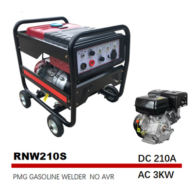 motorgetriebener Treibstoff der Schweißer-210A Dauermagnet-Wechselstrom 3kw