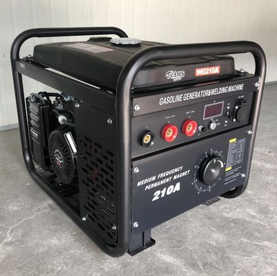 Bogen-motorgetriebener Schweißer-Treibstoff Wechselstrom 195FE 250A 3 Kilowatt-Generator