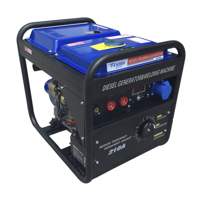Großer tragbarer Generator-alternativer Dieselstrom des Kraftstofftank-Bogen-3kw 210 Ampere