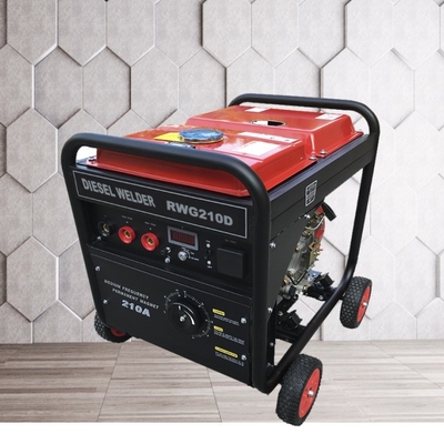 Dauermagnetgenerator-motorgetriebene Schweißer Mittelfrequenz-DC 2KW 210A