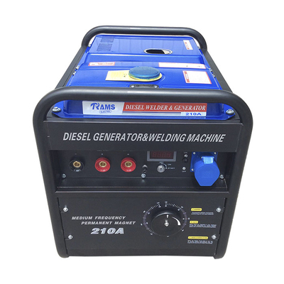 Großer tragbarer Generator-alternativer Dieselstrom des Kraftstofftank-Bogen-3kw 210 Ampere